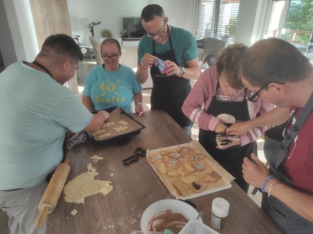 Priprava piškotov-2